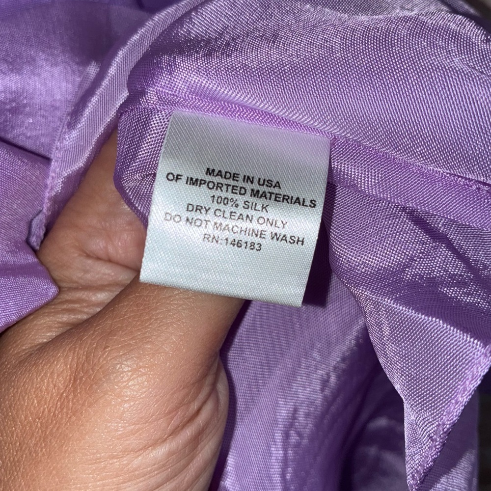Azeeza Alcott Mini Dress in Amethyst Size XS - Picture 9 of 11